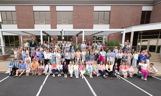 Cape & Coast employees posing for a picture outside