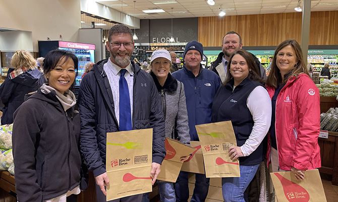 Cape and Coast employees volunteering